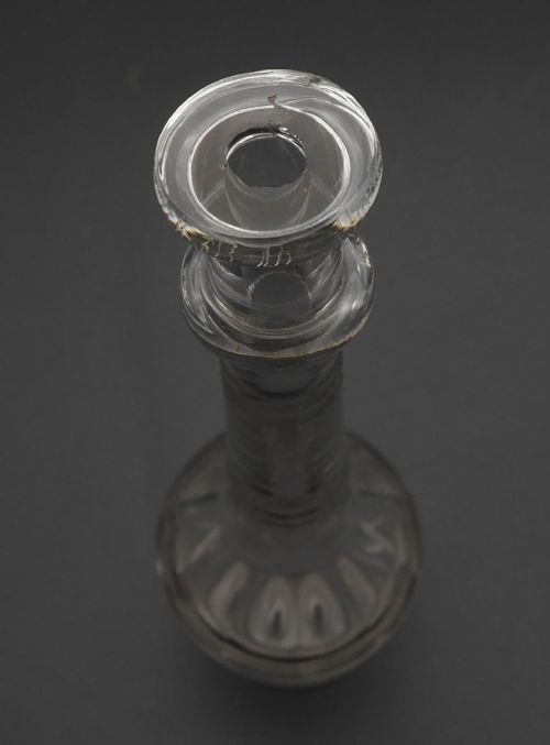 GEORGIAN CUT GLASS TODDY LIFTER C 1820 - ADDITIONAL PHOTO 4