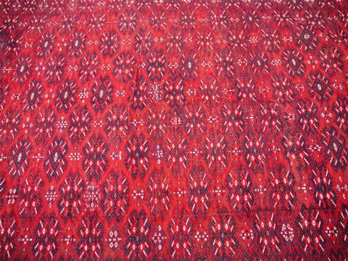LARGE SIZE ANTIQUE AFGHAN KILM CARPET - ADDITIONAL PHOTO 3