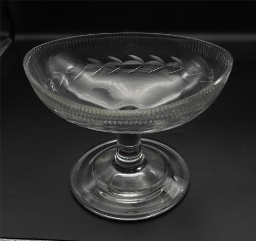 STUNNING LATE GEORGIAN OVAL FRUIT BOWL - ADDITIONAL PHOTO 1