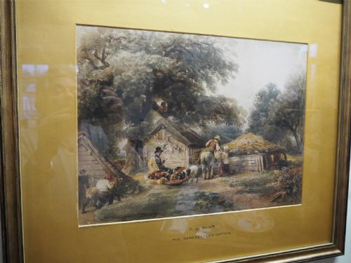 EARLY 19TH CENTURY WATERCOLOUR PAINTING - ADDITIONAL PHOTO 1