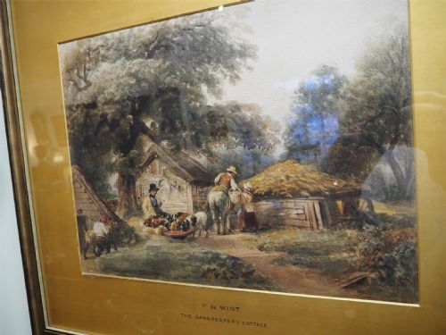 EARLY 19TH CENTURY WATERCOLOUR PAINTING - ADDITIONAL PHOTO 2