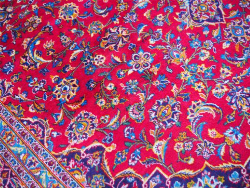 LARGE SIZE PERSIAN WOOL CARPET 4M X 3M - ADDITIONAL PHOTO 5