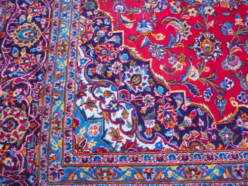 LARGE SIZE PERSIAN WOOL CARPET 4M X 3M - ADDITIONAL PHOTO 6