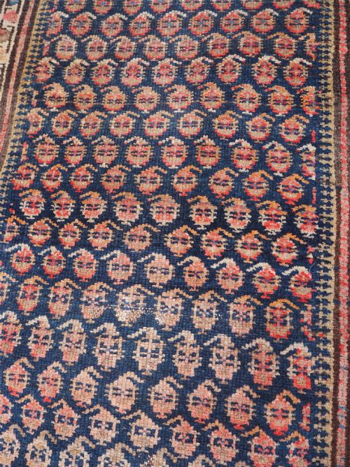 ANTIQUE PERSIAN HAMADAN RUNNER 420CM - ADDITIONAL PHOTO 5