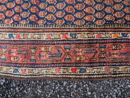 ANTIQUE PERSIAN HAMADAN RUNNER 420CM - ADDITIONAL PHOTO 6