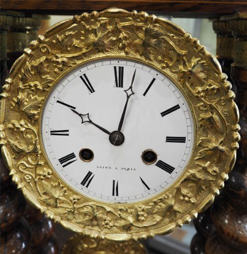 EARLY 19TH CENTURY FRENCH MANTEL CLOCK - ADDITIONAL PHOTO 3