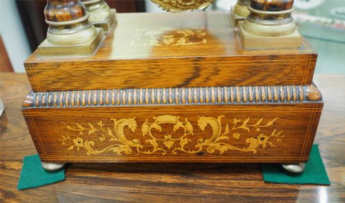 EARLY 19TH CENTURY FRENCH MANTEL CLOCK - ADDITIONAL PHOTO 4