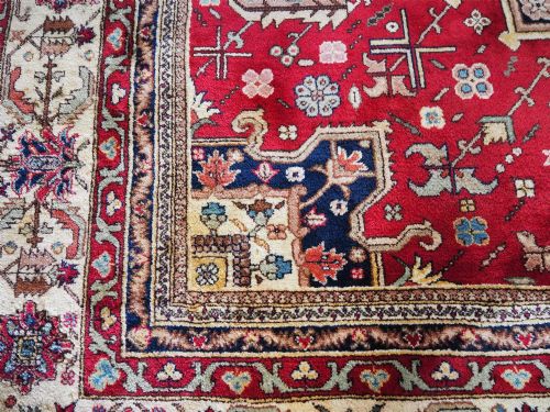 HUGE PERSIAN WOOL CARPET OF GREAT DESIGN - ADDITIONAL PHOTO 7