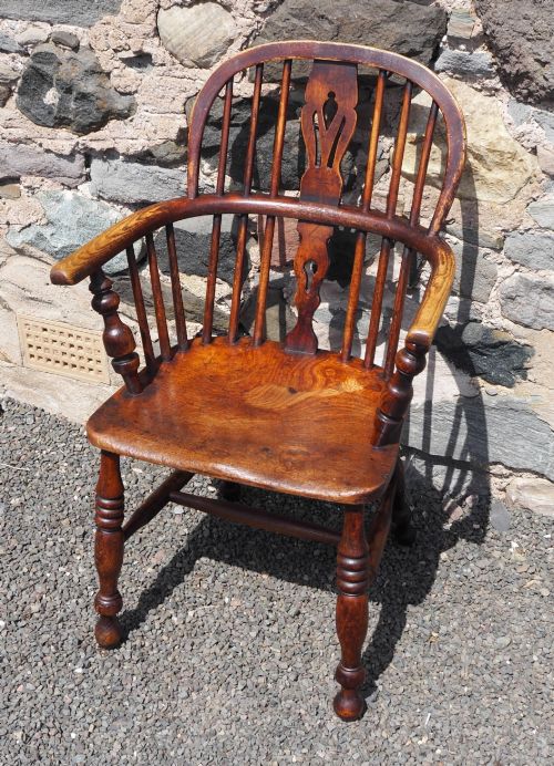 Georgian Yorkshire Low Windsor Chair