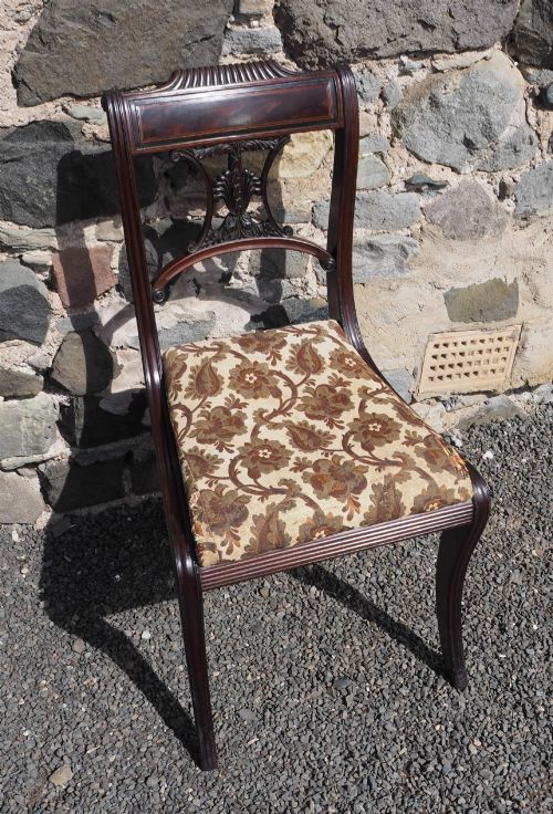 Regency Cuban Mahogany Hand Chair