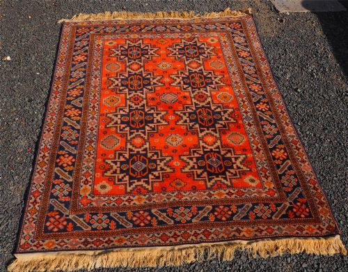 Vintage Caucasian Mellow Colours Rug