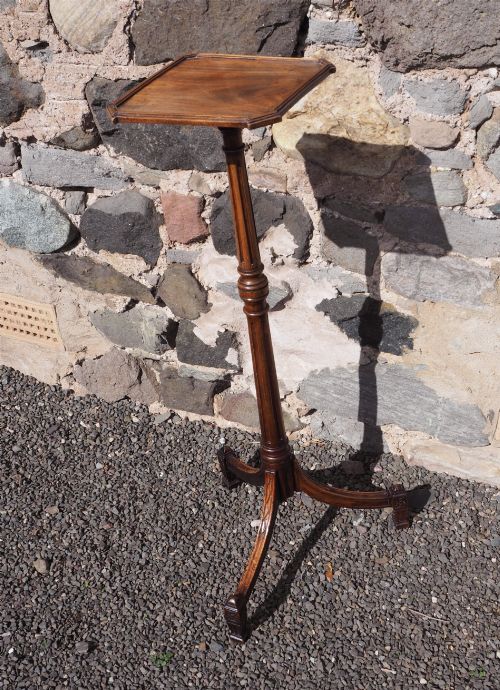 Fine 18th Century Walnut Dutch Torchere