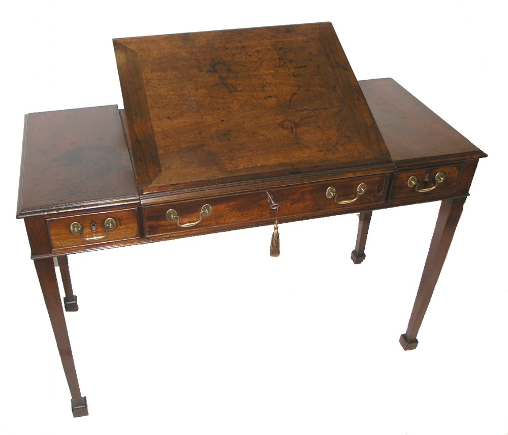 18th CENT. MAHOGANY ARCHITECTS TABLE. C. 1770