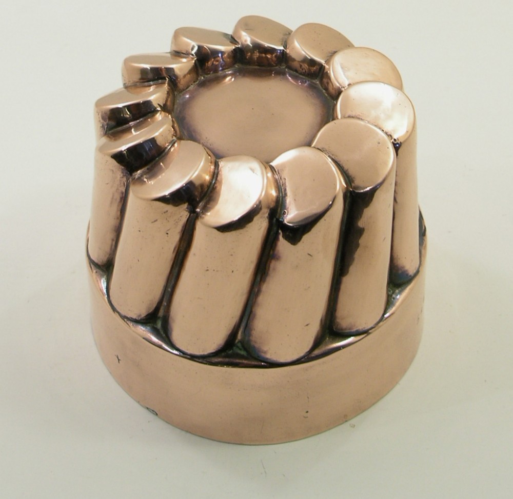 VICTORIAN COPPER JELLY MOULD BY JONES BROTHERS