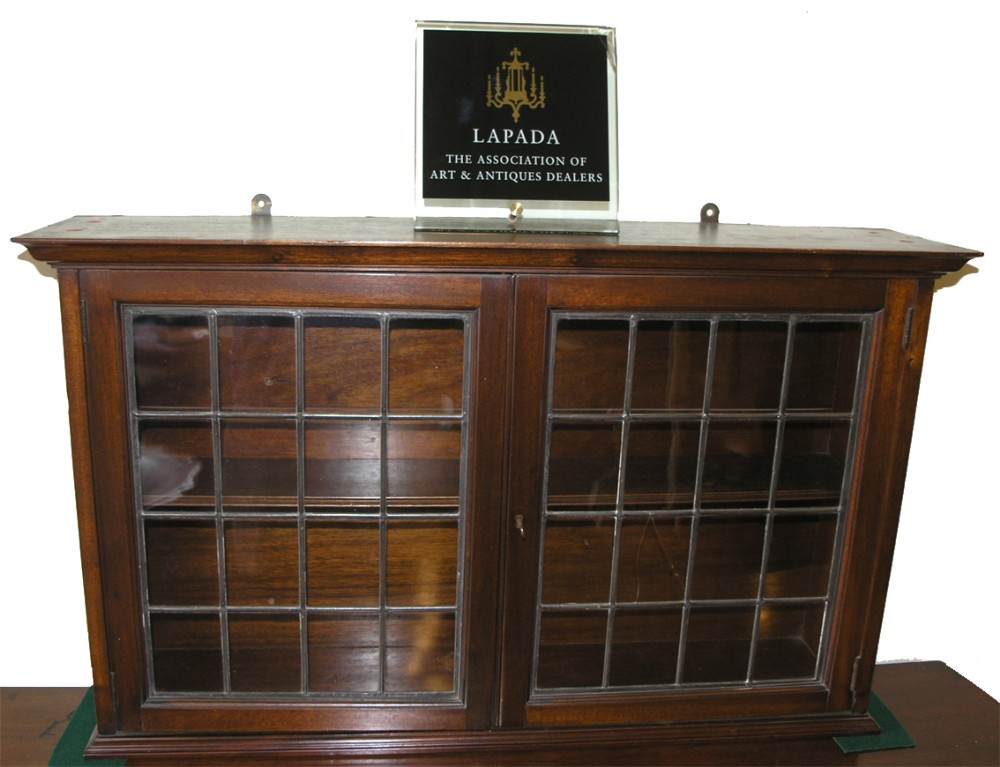 UNUSUAL EDWARDIAN HANGING COLLECTORS CABINET
