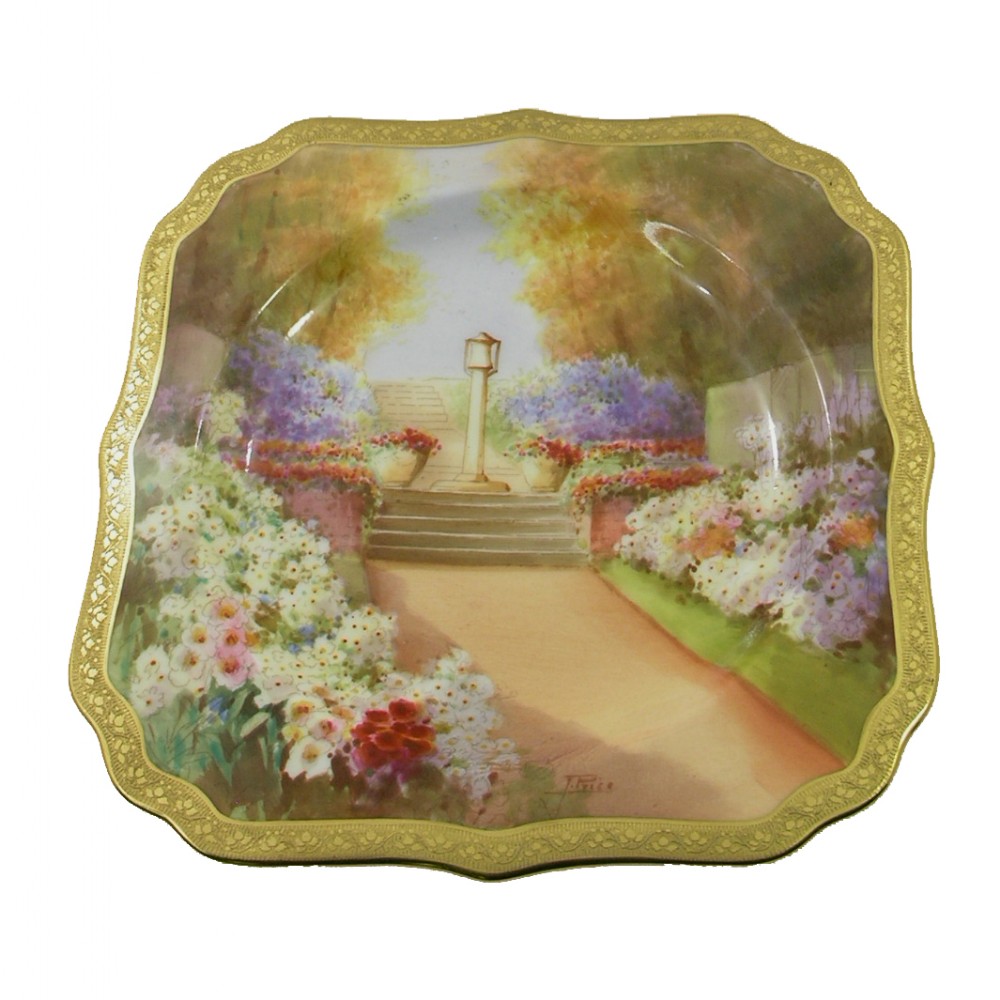MINT ROYAL DOULTON HAND PAINTED PLATE BY JOHN PRICE