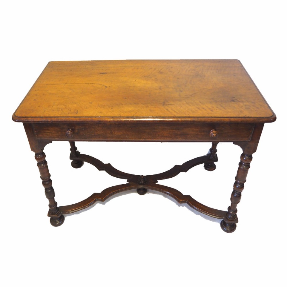 EARLY 19th CENTURY FRENCH WALNUT SIDE TABLE