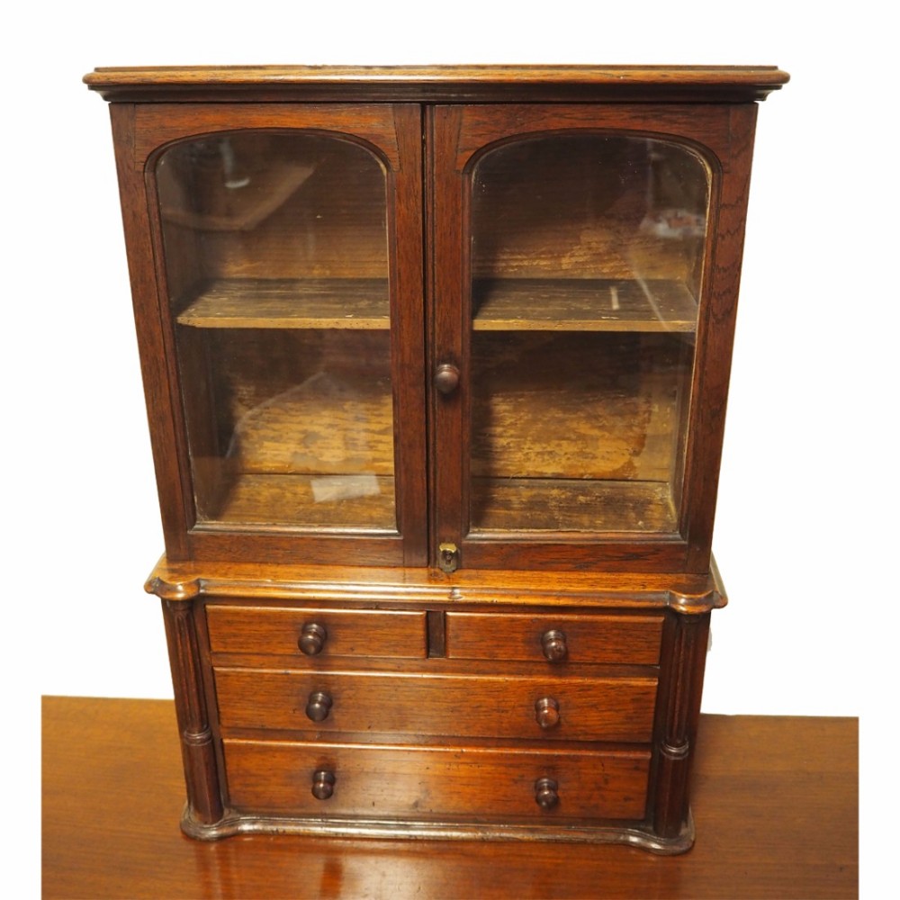 19th CENTURY SCOTTISH MINIATURE BOOKCASE
