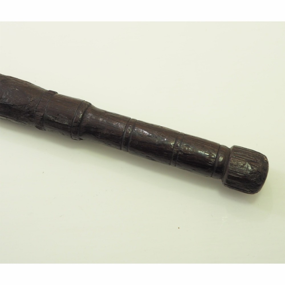 FINE & RARE 18th CENTURY OAK STICK
