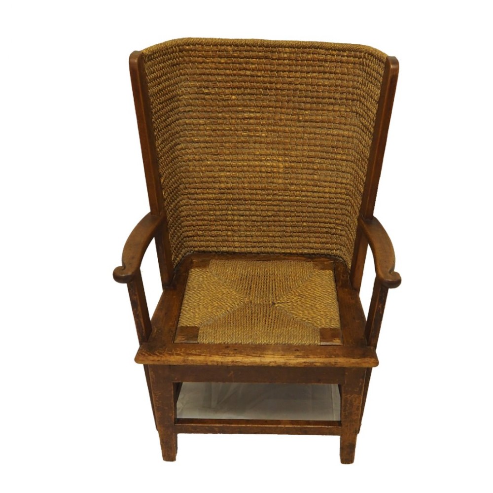 19th CENTURY SCOTTISH CHILDS ORKNEY CHAIR