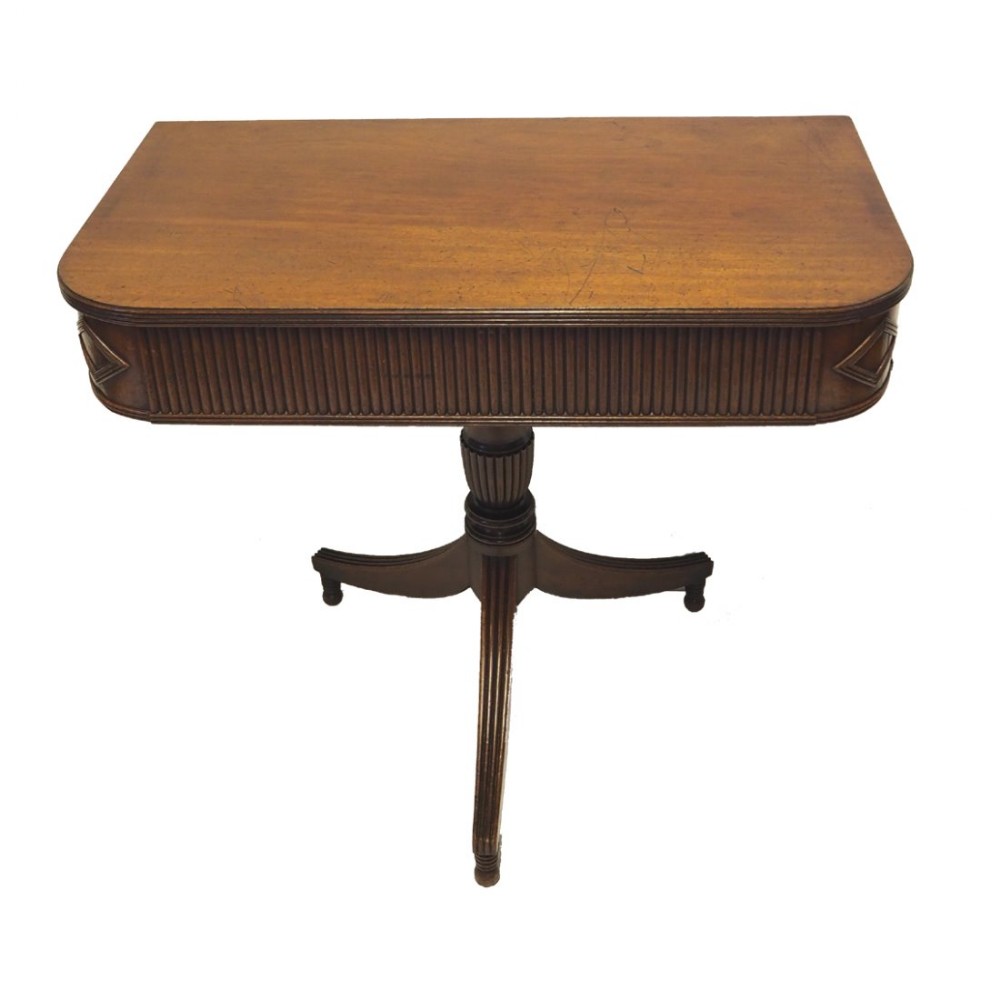 GEORGIAN MAHOGANY DUNCAN FYFFE HALL TABLE