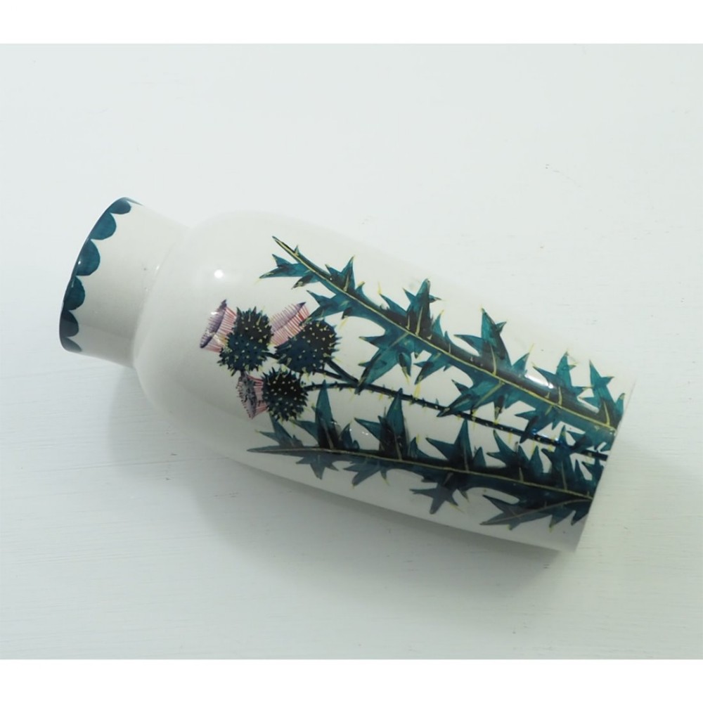 SCOTTISH WEMYSS WARE THISTLES JAPAN VASE