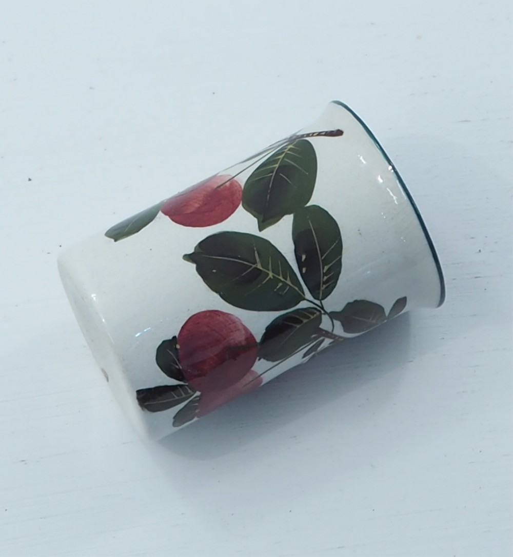 RARE SMALL WEMYSS WARE SPILL VASE IN CHERRIES