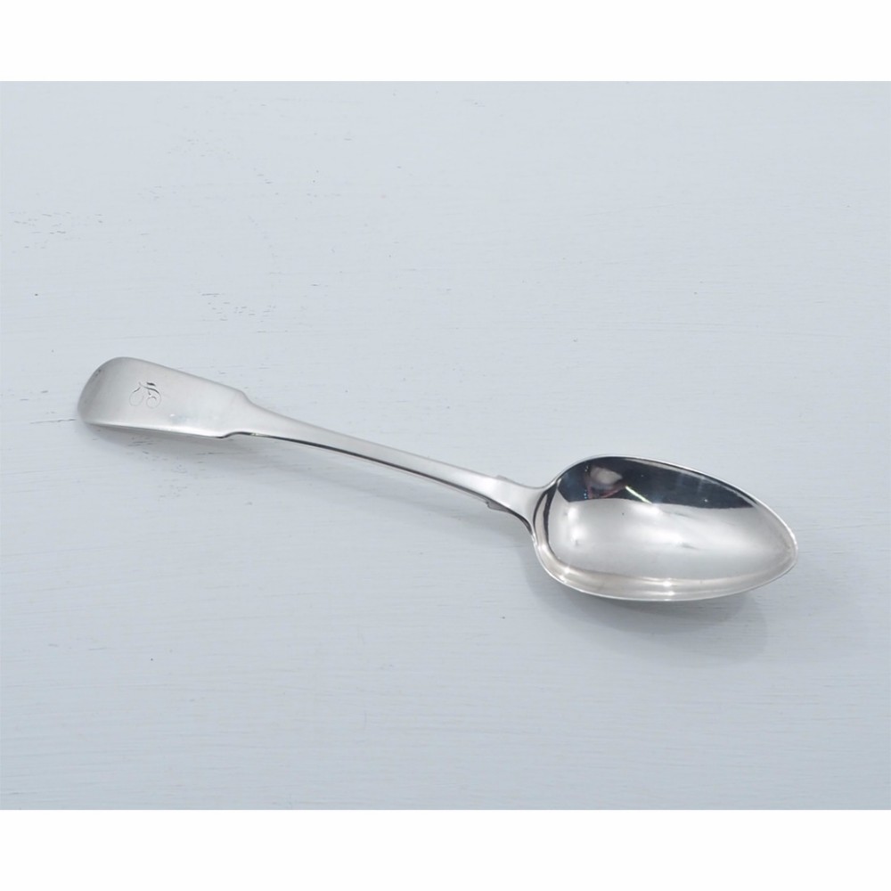 RARE SCOTTISH PROVINCIAL ARBROATH DESSERT SPOON