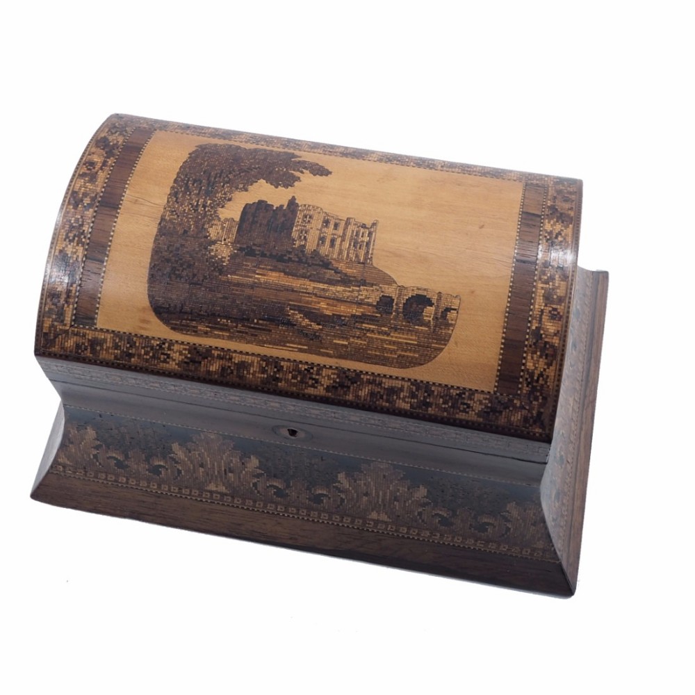 FINE 19th CENTURY TUNBRIDGEWARE BOX 