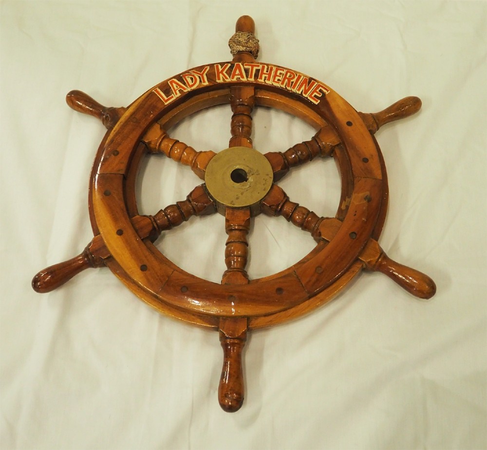 BEAUTIFULLY MADE SMALL SHIPS WHEEL