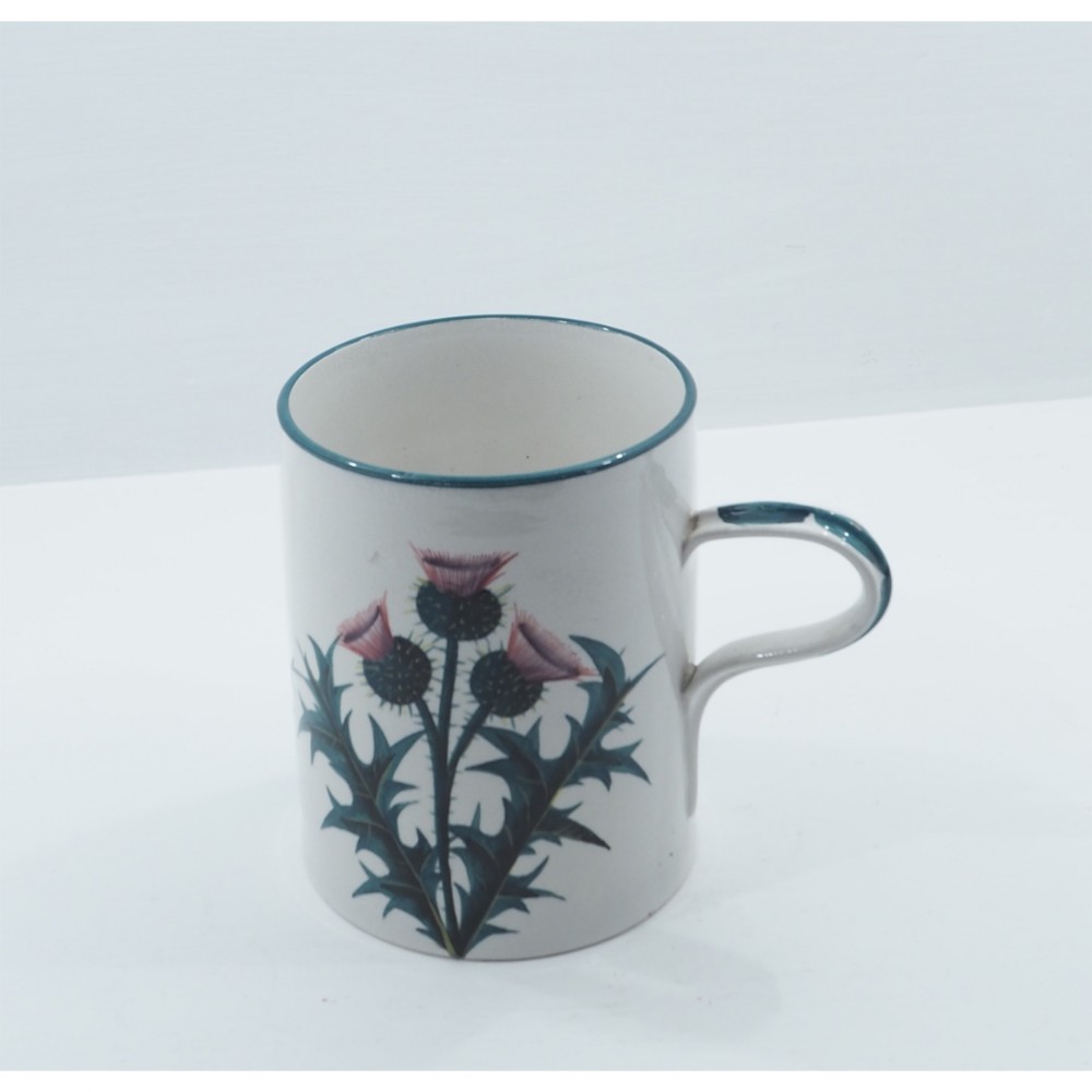 SUPERB LARGE WEMYSS THISTLES TANKARD