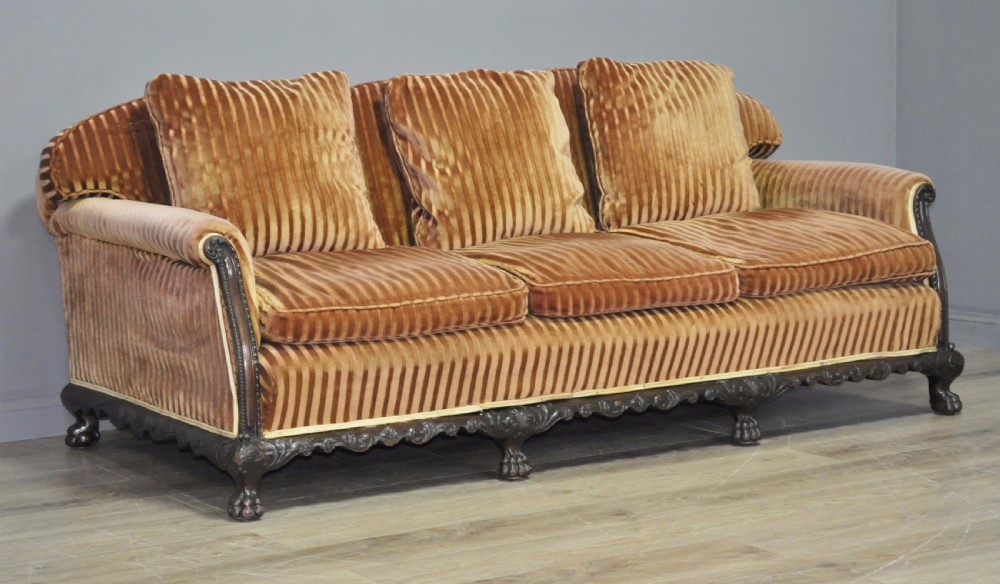 OUTSTANDING CHIPPENDALE STYLE WALNUT SUITE View III