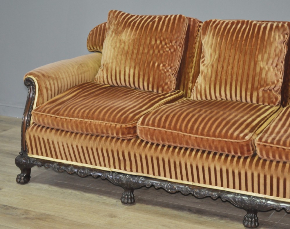 OUTSTANDING CHIPPENDALE STYLE WALNUT SUITE View IV