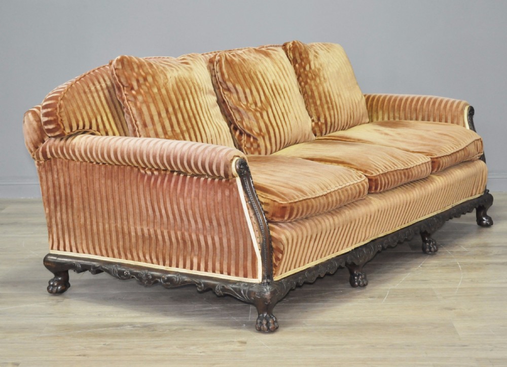OUTSTANDING CHIPPENDALE STYLE WALNUT SUITE View VII