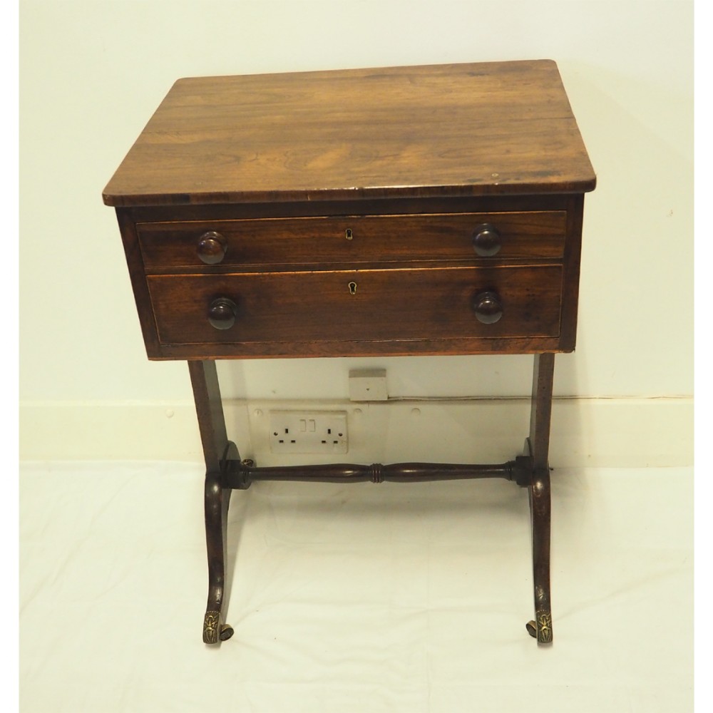 REGENCY ROSEWOOD READING AND WRITING TABLE