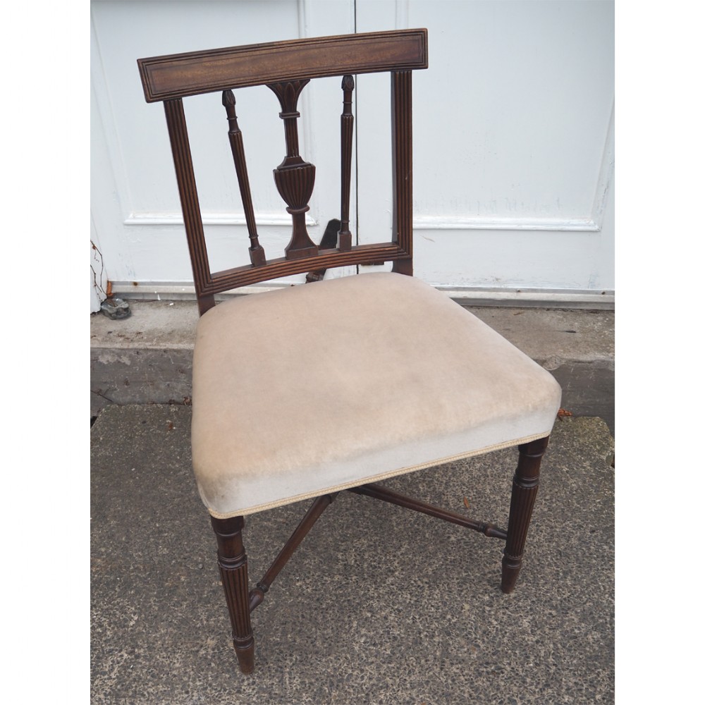 GILLOWS TYPE MAHOGANY DINING CHAIR