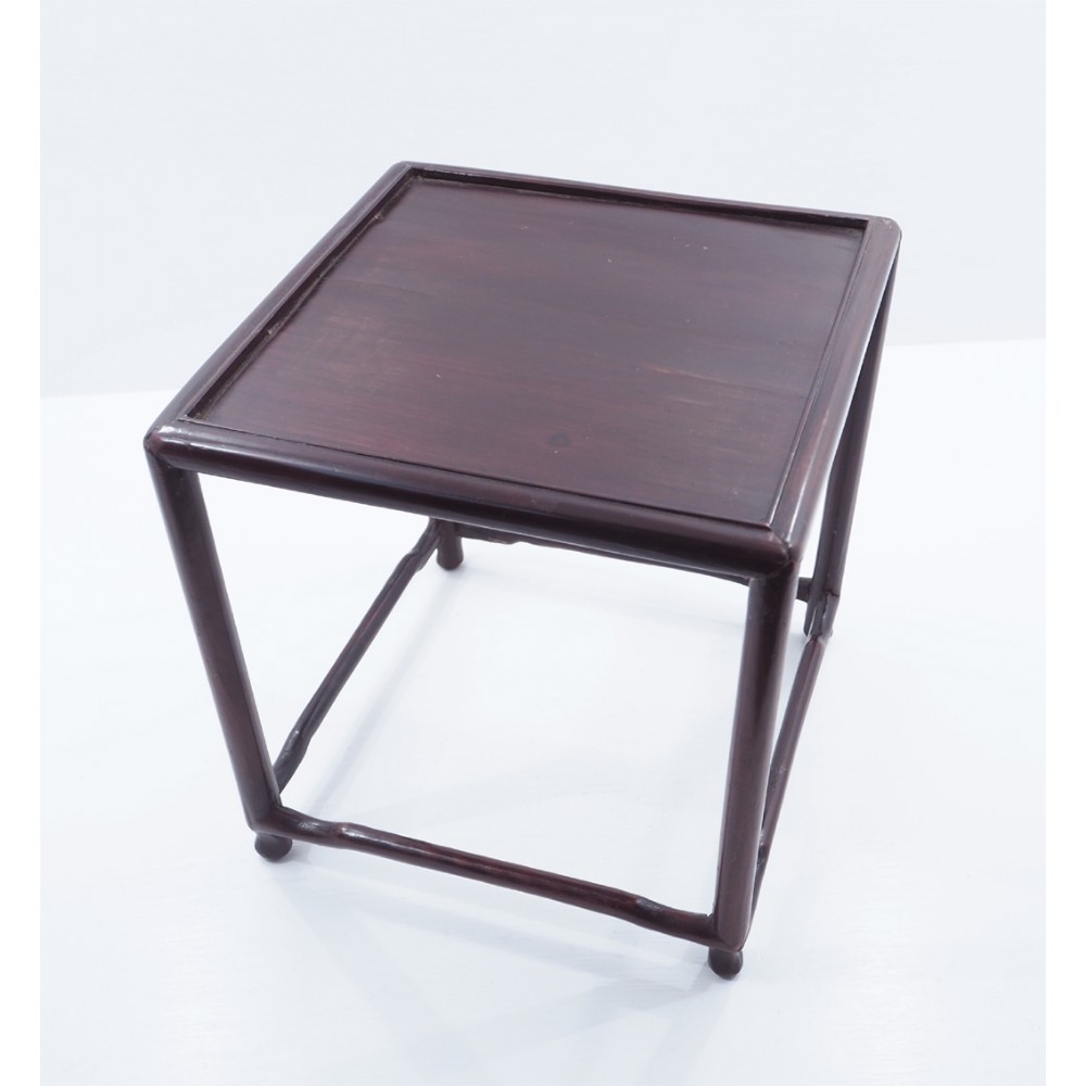 19th CENTURY CHINESE ROSEWOOD VASE STAND