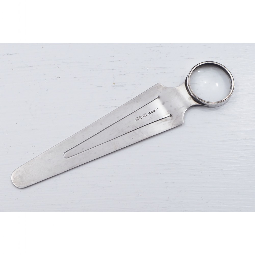 RARE SILVER BOOKMARK BY SAMPSON & MORDAN