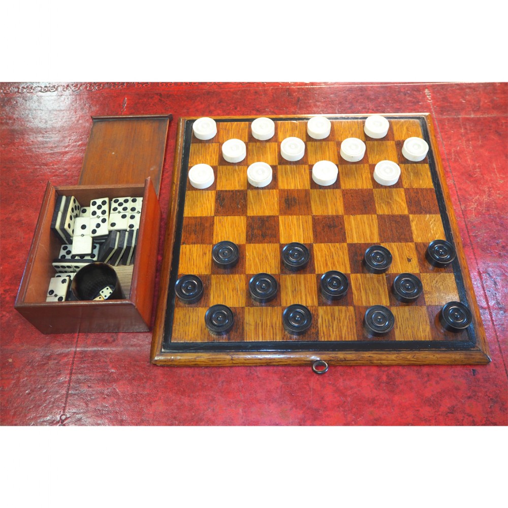 GOOD 19th CENTURY GAMES SET