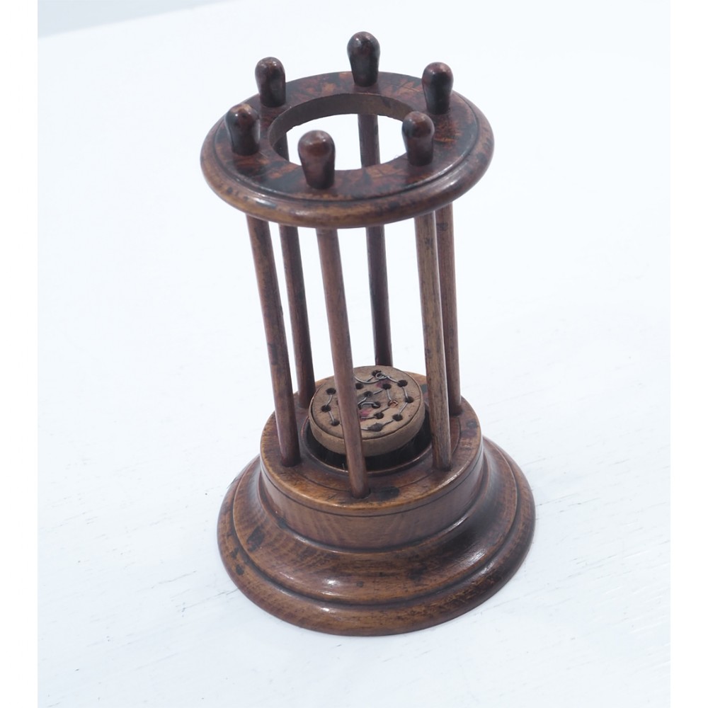 RARE TREEN MINIATURE HALL STICK STAND