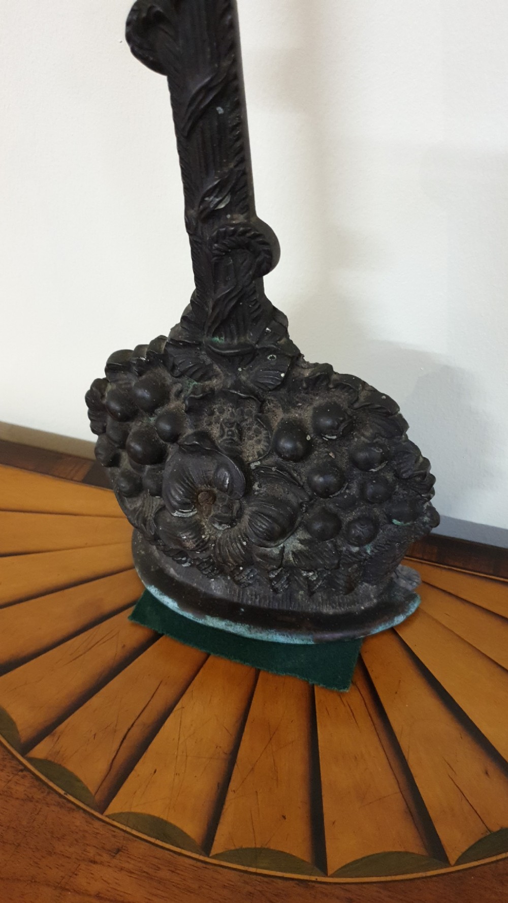 GOOD 19th CENTURY BRONZE DOOR STOP View II