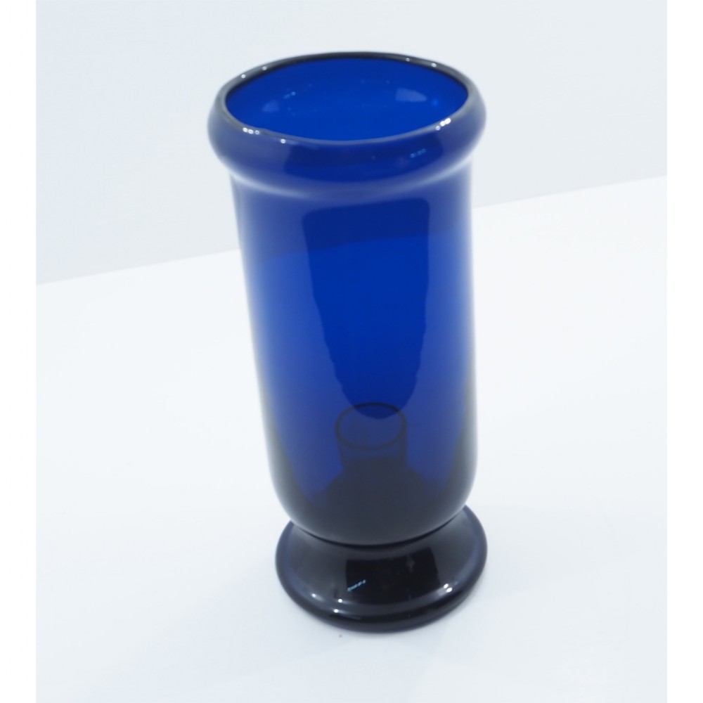 FINE & RARE GEORGIAN BRISTOL BLUE LIGHT
