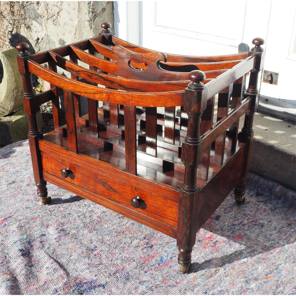 FINE REGENCY ROSEWOOD MUSIC CANTERBURY
