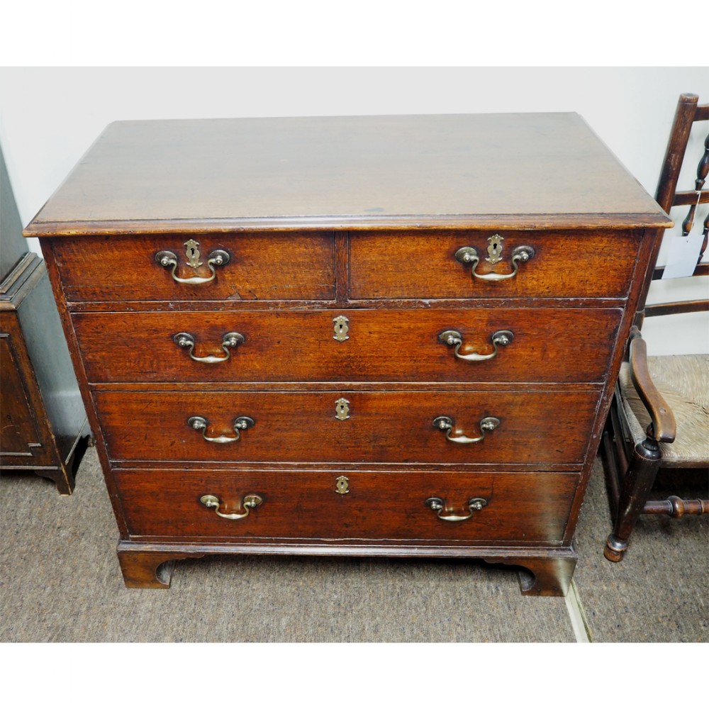 18th Century Georgian Oak Chest of Drawers