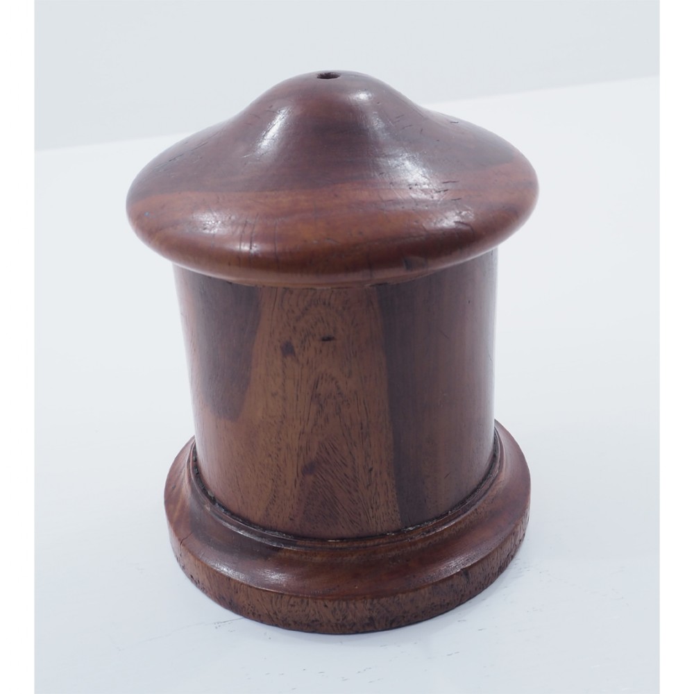 GEORGIAN TURNED LIGNUM STRING BOX