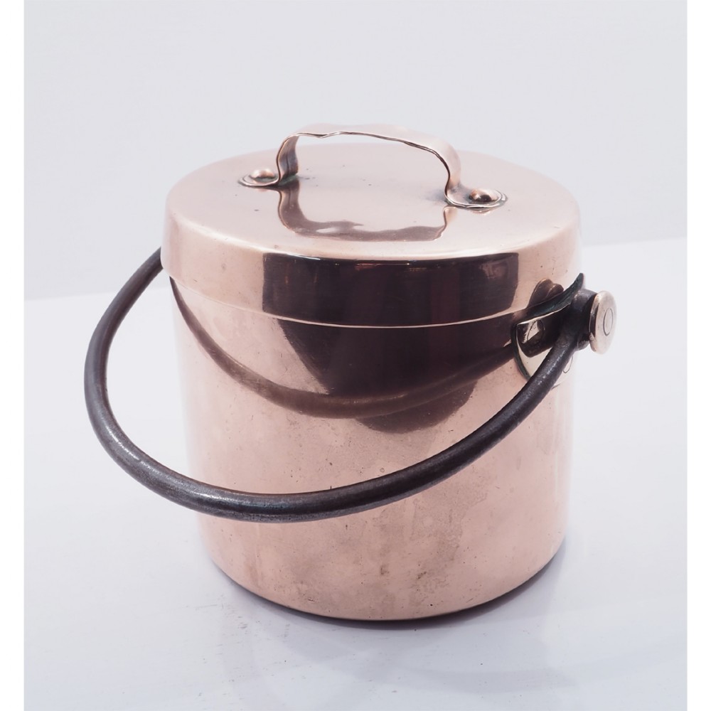 EARLY 19TH CENTURY COPPER COOKING POT