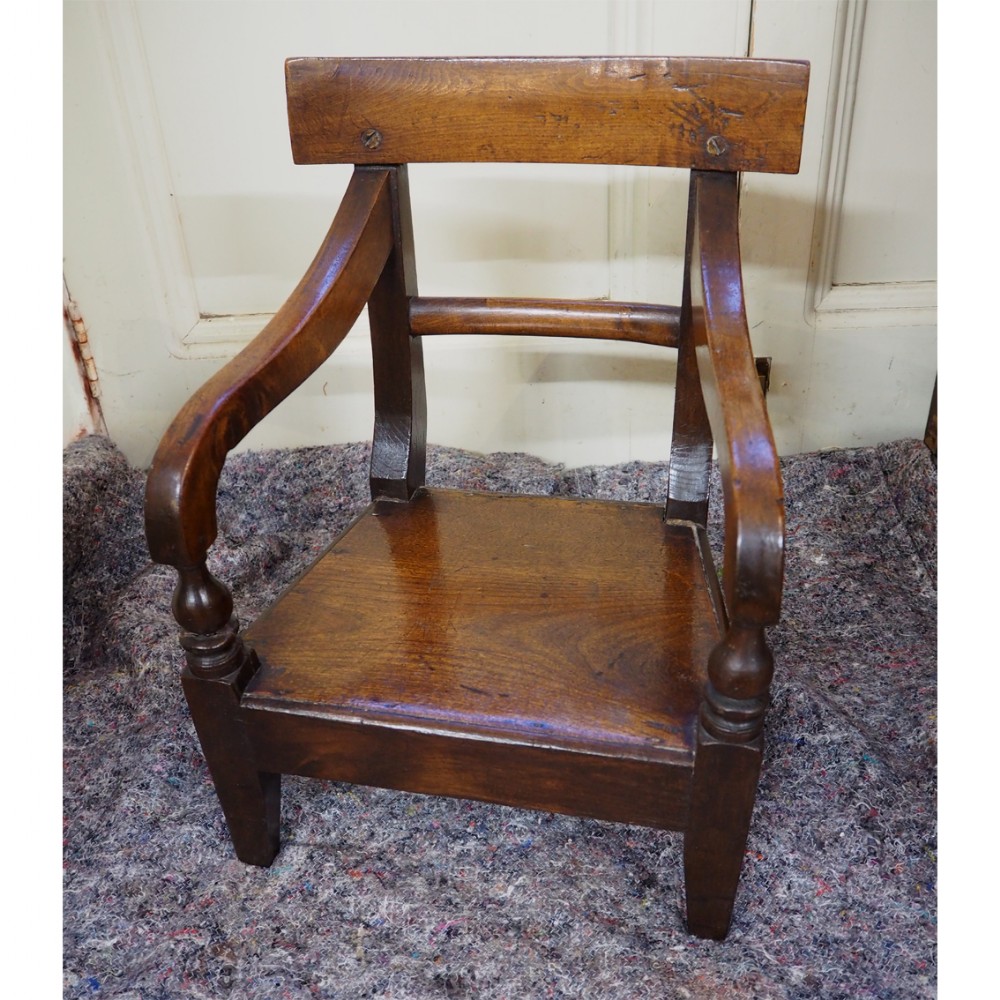 SCOTTISH VERNACULAR LABURNUM CHILDS CHAIR