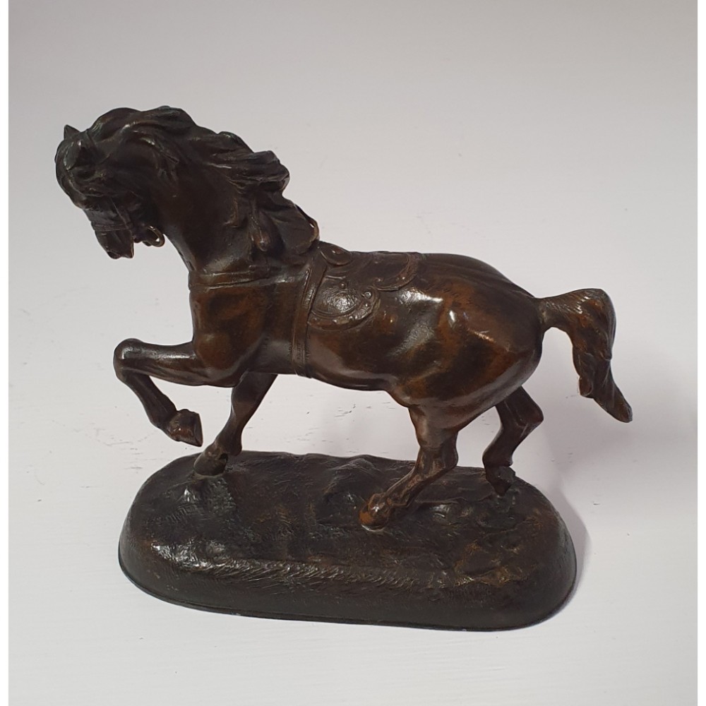 Early 20th Century small Bronze Horse 