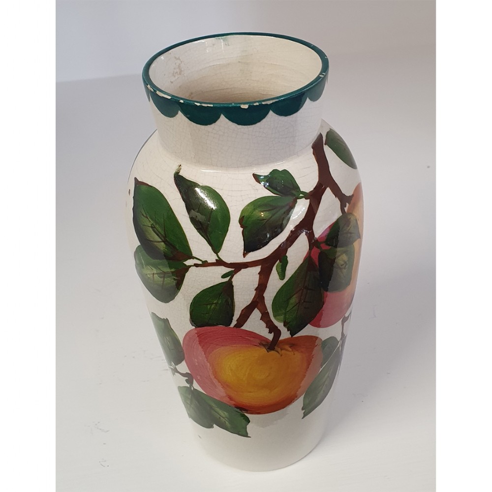Early Scottish Wemyss Apples Japan Vase