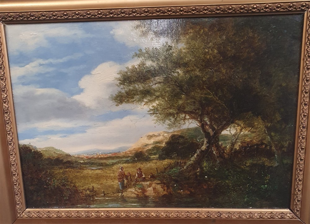 Scottish Landscape Painting by Patrick Nasmyth